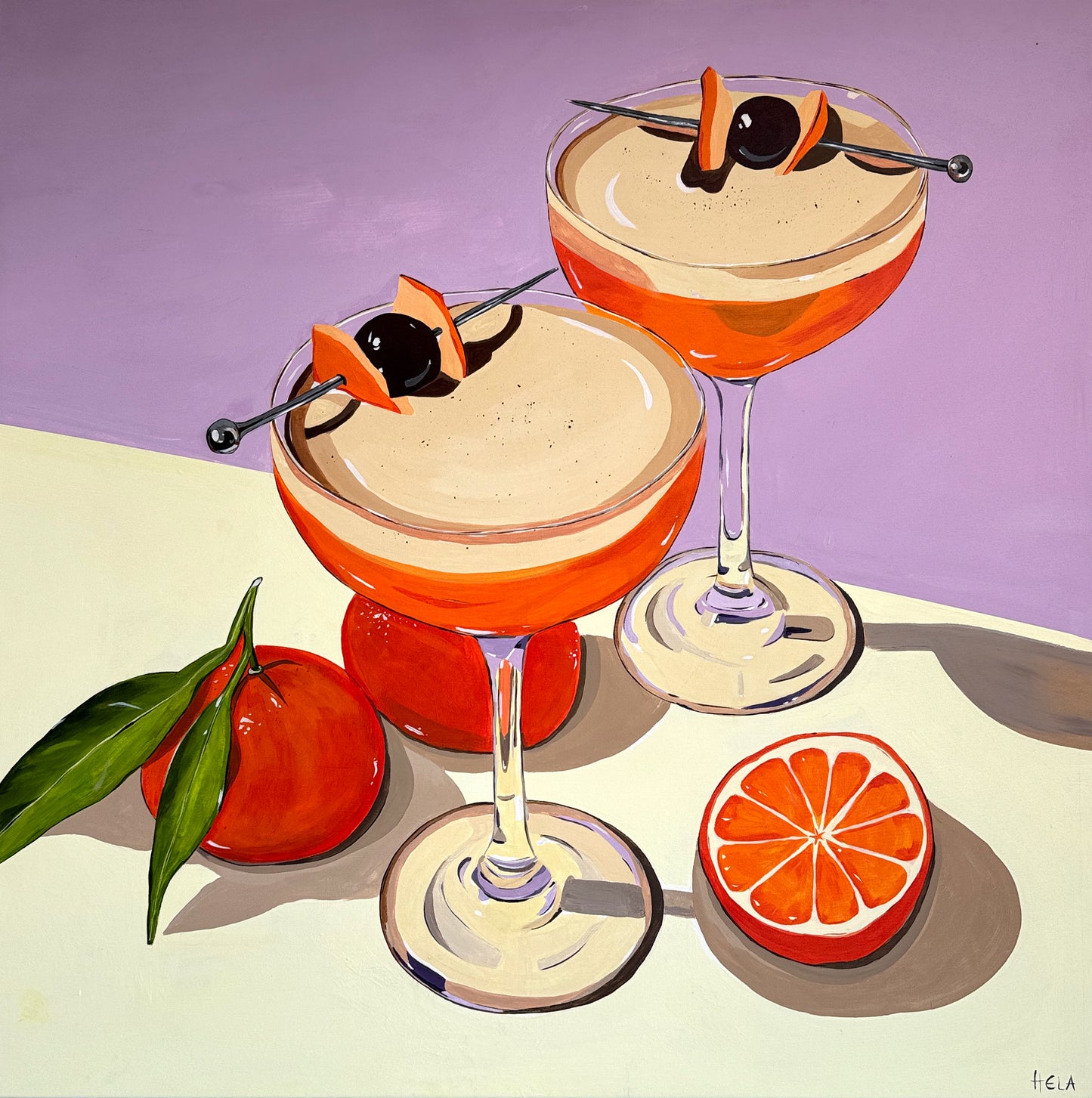 Two Glasses Before Noon- Hela