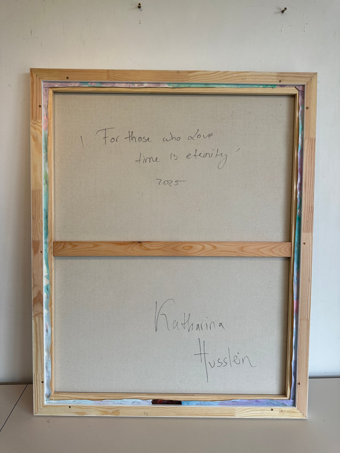 For those who Love Time is eternity - Katharina Husslein