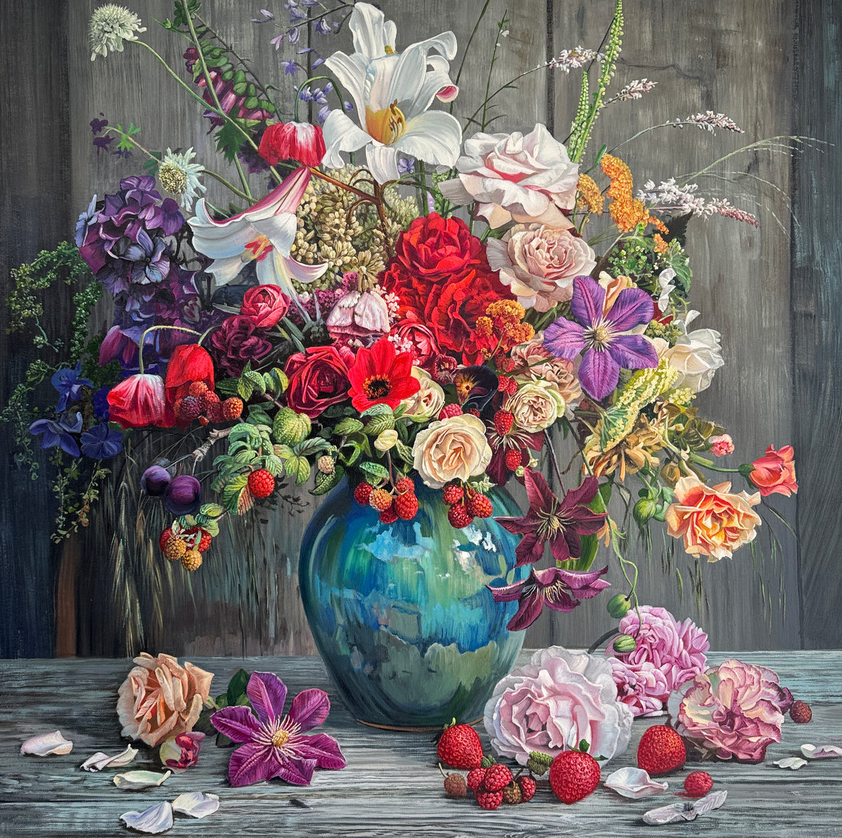Somewhere between the mountains and the sky between the wild flowers and the coming rain I understood some things belong together not because they are the same but because the world feels more beautiful when they are near - K.Husslein