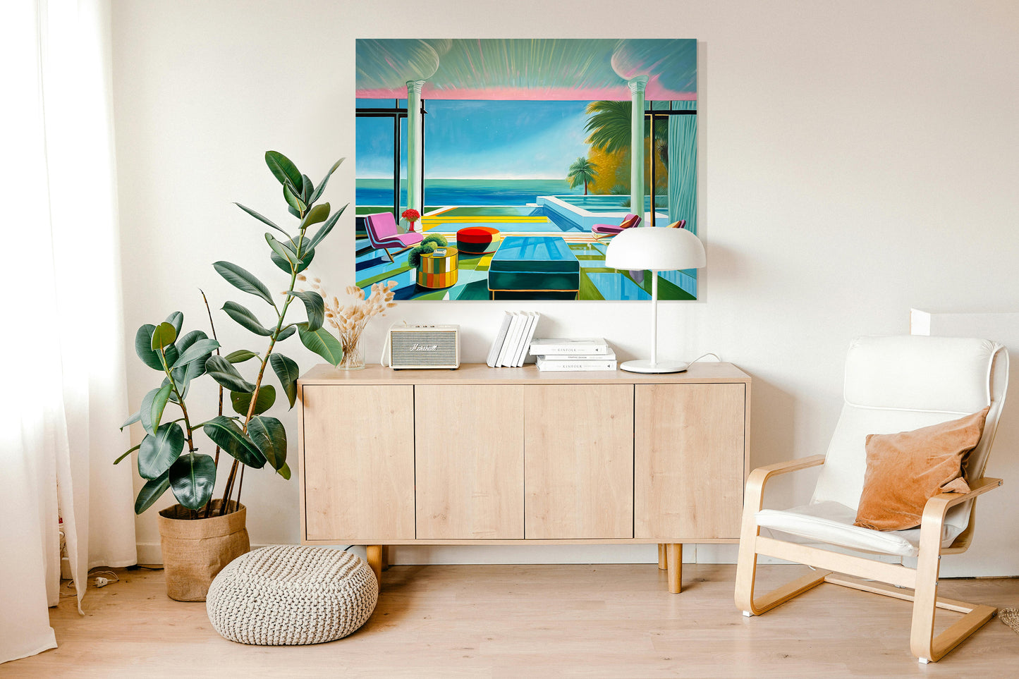 The horizon feels like home - Barbara Schaumann