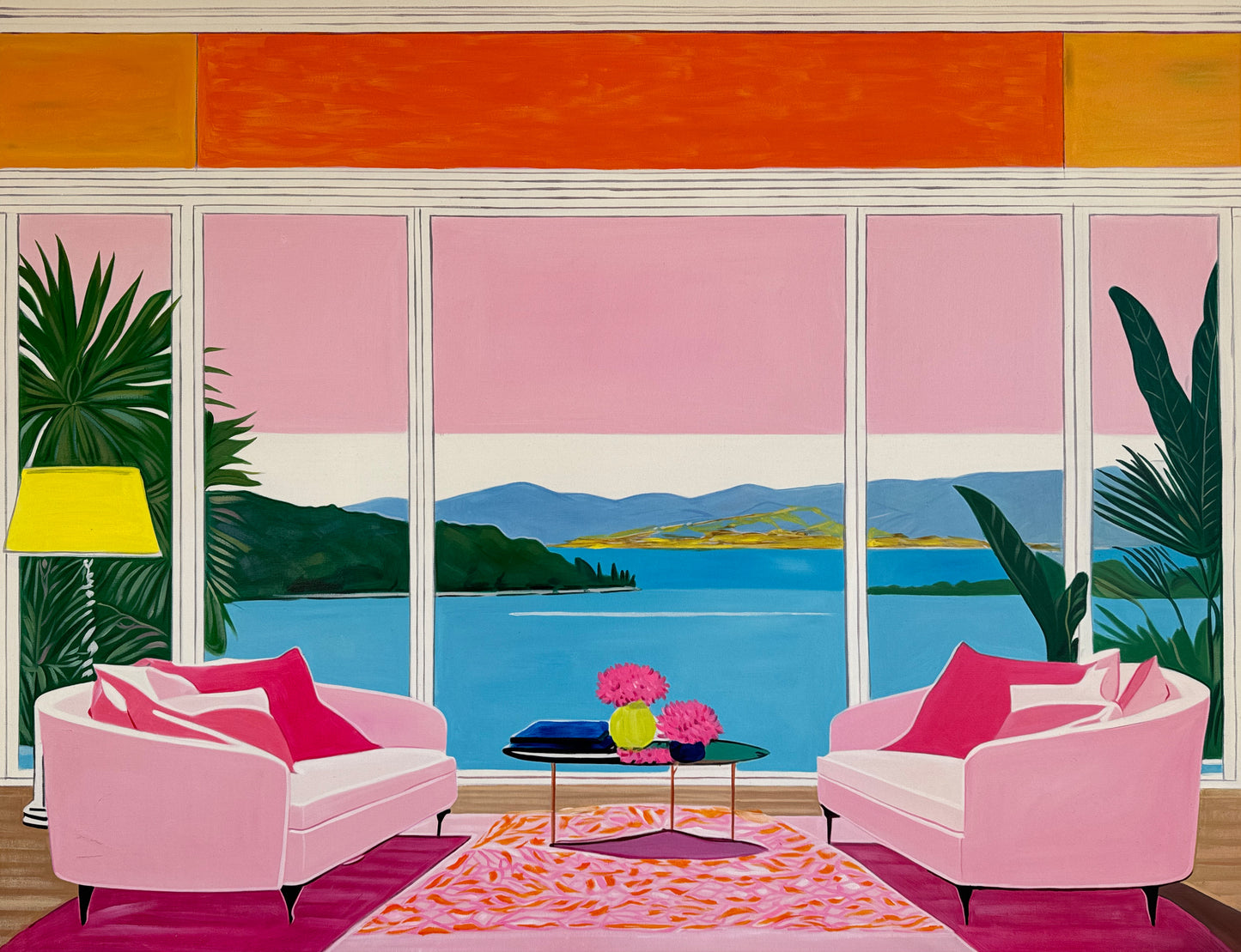 The room turned rosy - Barbara Schaumann