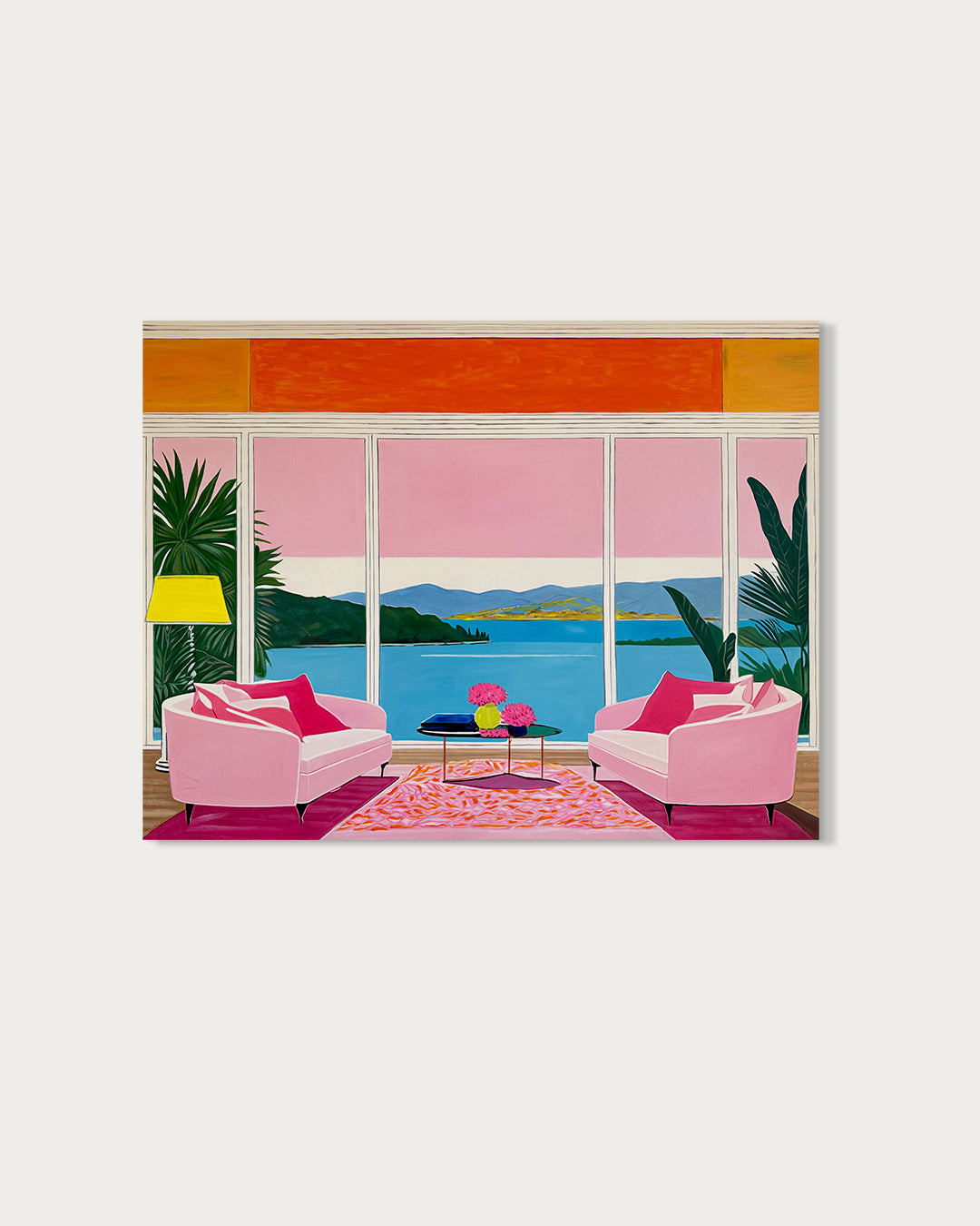 The room turned rosy - Barbara Schaumann