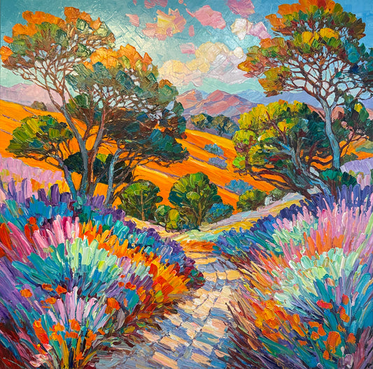 Walking the path with you by my side - K. Husslein