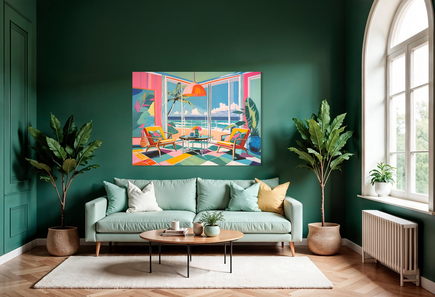 Warm walls, wide ocean - Barbara Schaumann