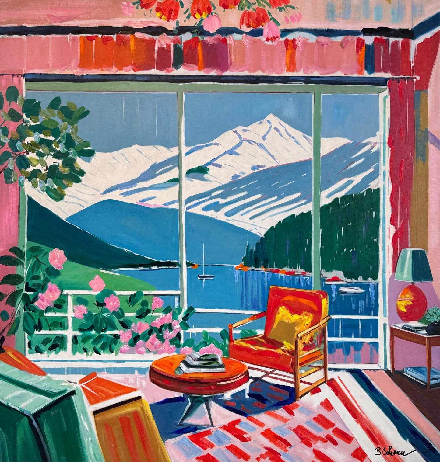 Where the shadow dances softly - Barbara Schaumann