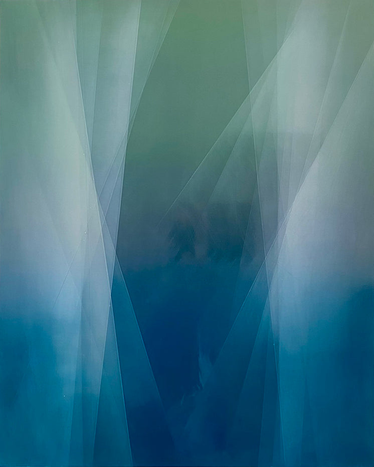 Bernadette Jiyong Frank - Refraction of Blue and Green