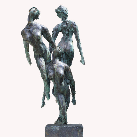 Nymphs sculpture - Emmanuel Okoro