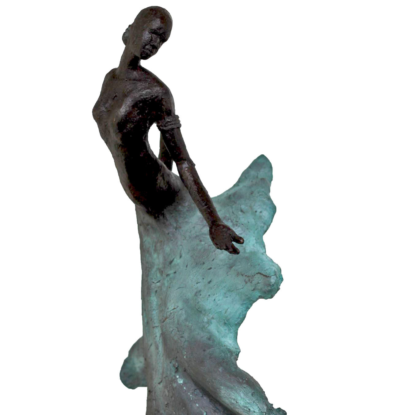 Orchid sculpture - Emmanuel Okoro