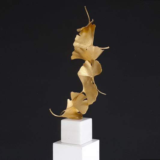 Golden Gingko 6 leaves - Kuno Vollet