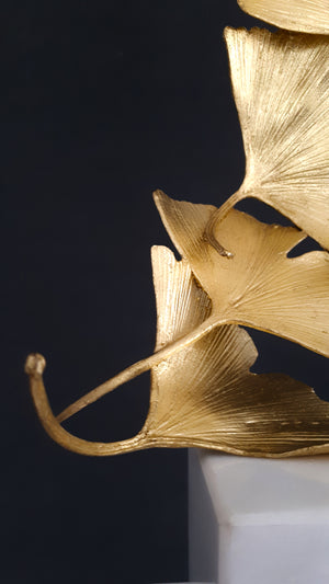 Golden Gingko 6 leaves - Kuno Vollet