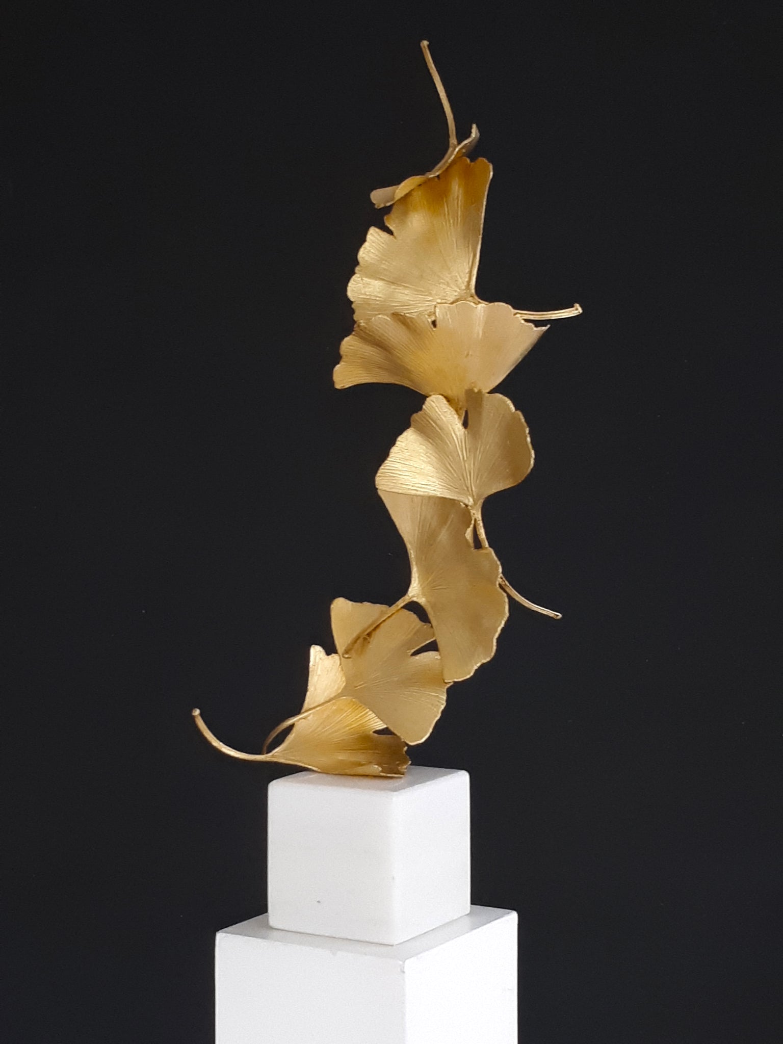 Golden Gingko 6 leaves - Kuno Vollet