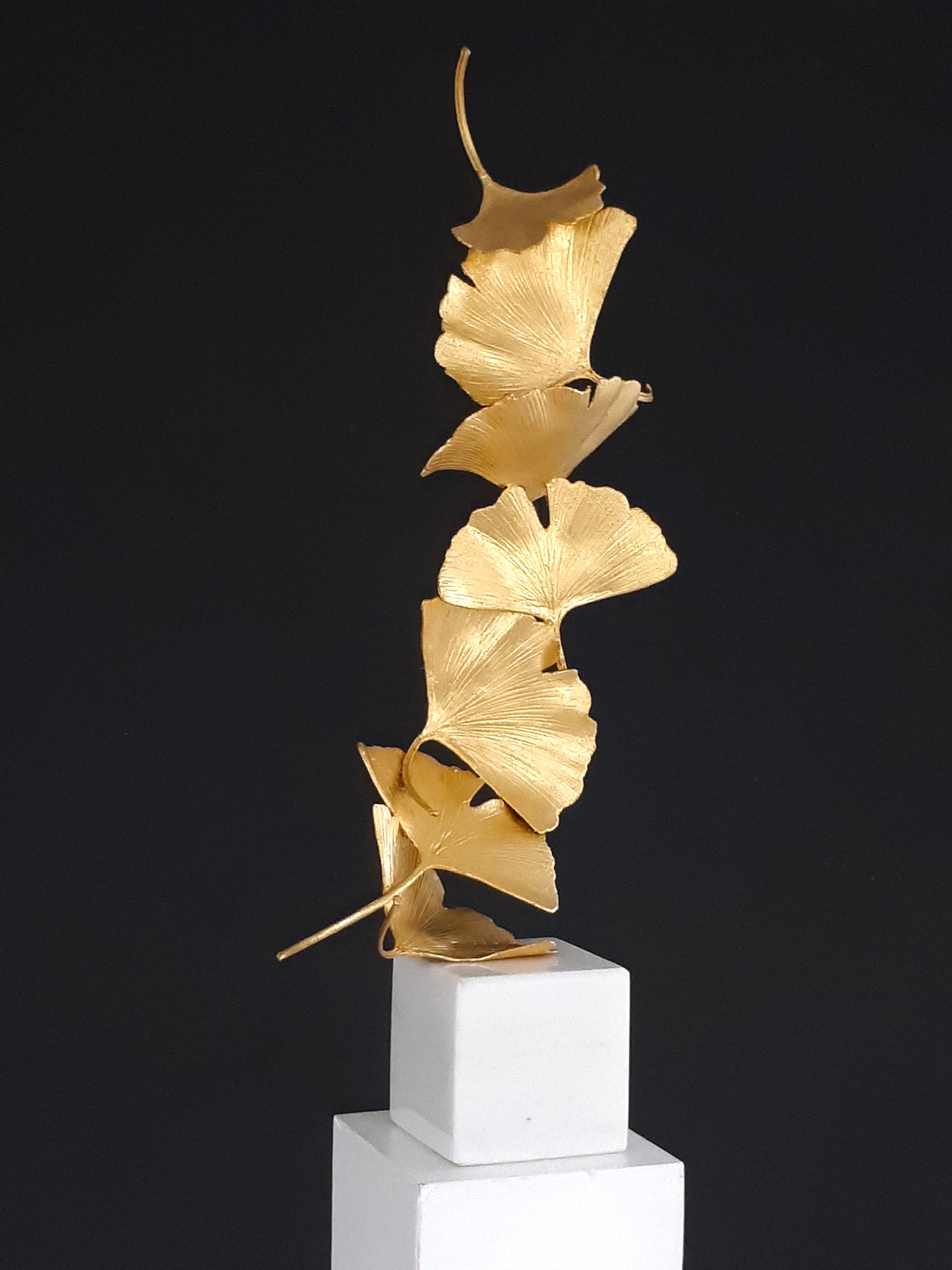Golden Gingko 6 leaves - Kuno Vollet